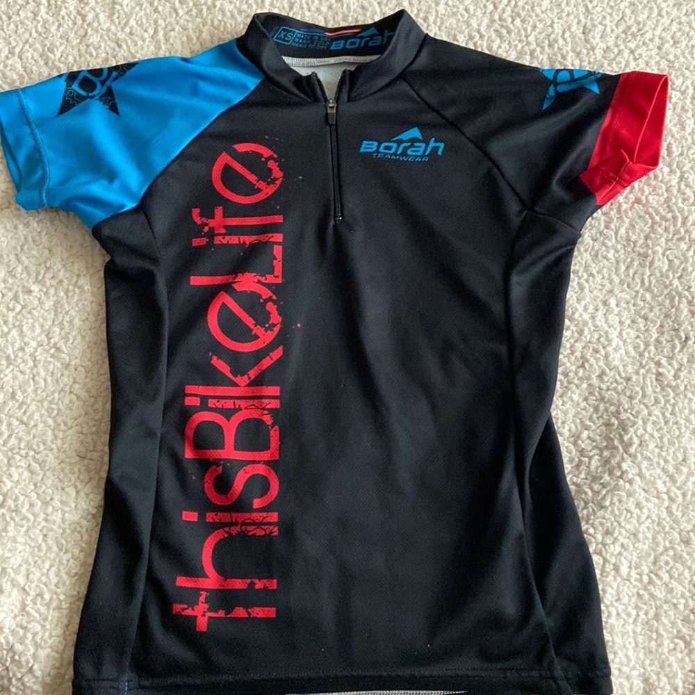 Borah Teamwear Cycling Jersey- Kids Size XS